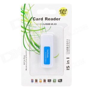 USB CARD READER 2.0 480 Mbps