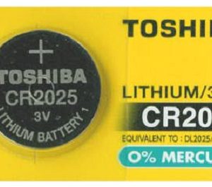 ΜΠΑΤΑΡΙΑ ΚΟΥΜΠΙ TOSHIBA CR2025 3.0V 1Τεμχ