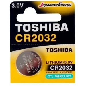 ΜΠΑΤΑΡΙΑ ΚΟΥΜΠΙ TOSHIBA CR2032 3.0V 1Τεμχ