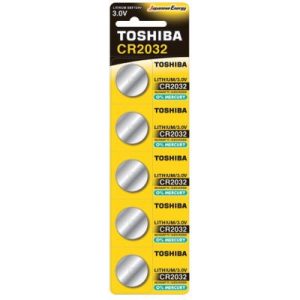 ΜΠΑΤΑΡΙΑ ΚΟΥΜΠΙ TOSHIBA CR2032 3.0V 5Τεμχ