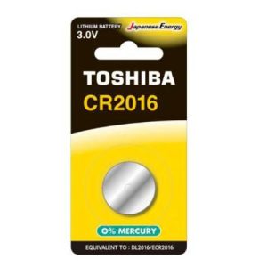 ΜΠΑΤΑΡΙΑ ΚΟΥΜΠΙ TOSHIBA CR2016 3.0V 1Τεμχ