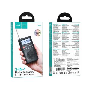 ΦΟΡΗΤΟ ΡΑΔΙΟΦΩΝΟ ΜΠΑΤΑΡΙΑΣ 3IN1 ΜΕ BLUETOOTH HOCO HI51